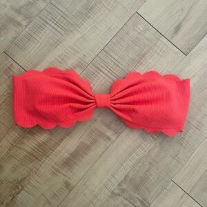 Marysia Antibes Bandeau Bikini Top - Poppy Red